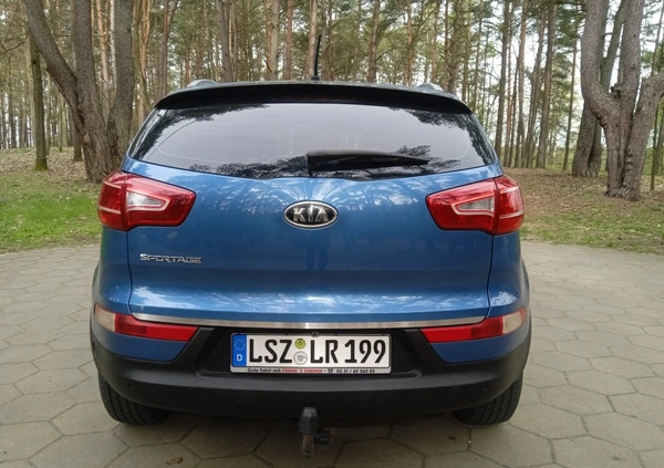 Kia Sportage cena 37990 przebieg: 143700, rok produkcji 2010 z Trzcianka małe 277